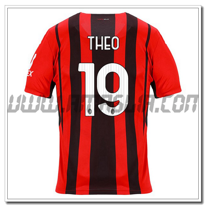 Prima Maglia THEO 19 AC Milan 2021 2022