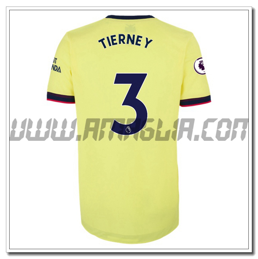 Seconda Maglia Kieran Tierney 3 FC Arsenal 2021 2022