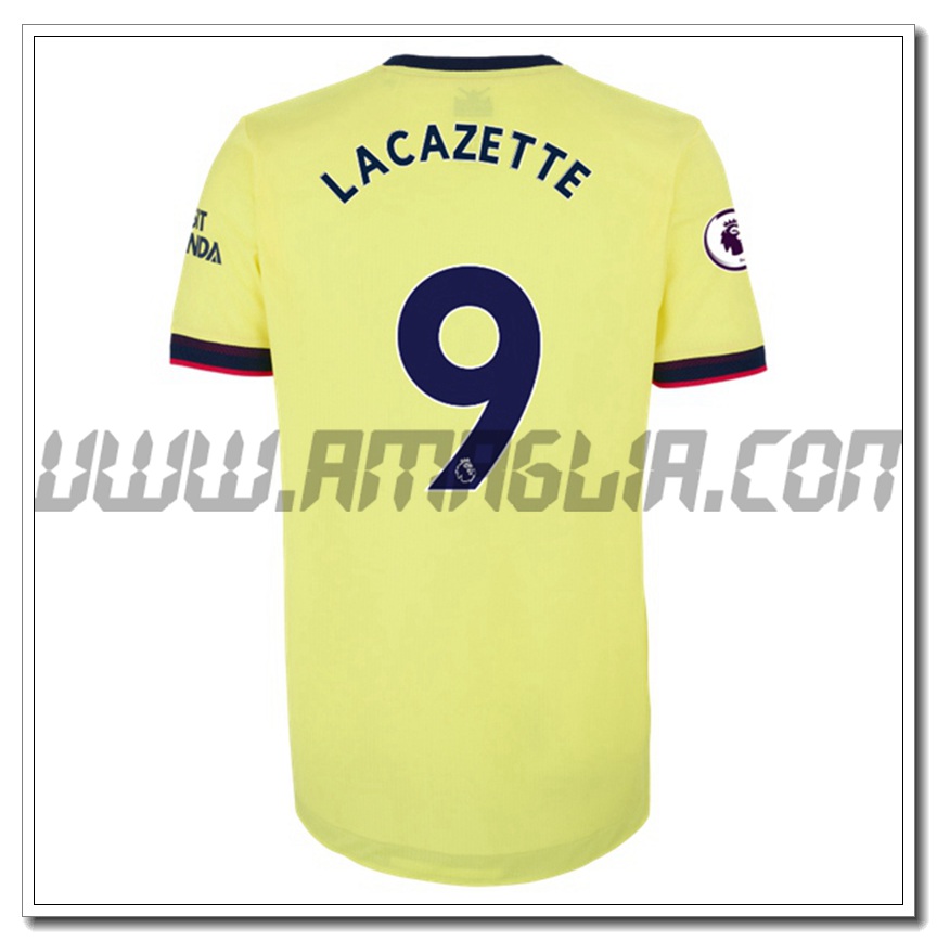 Seconda Maglia Alexandre Lacazette 9 FC Arsenal 2021 2022