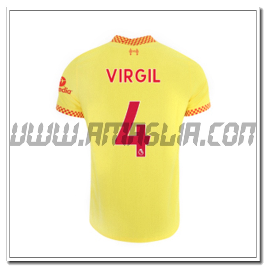 Terza Maglia Virgil 4 FC Liverpool 2021 2022