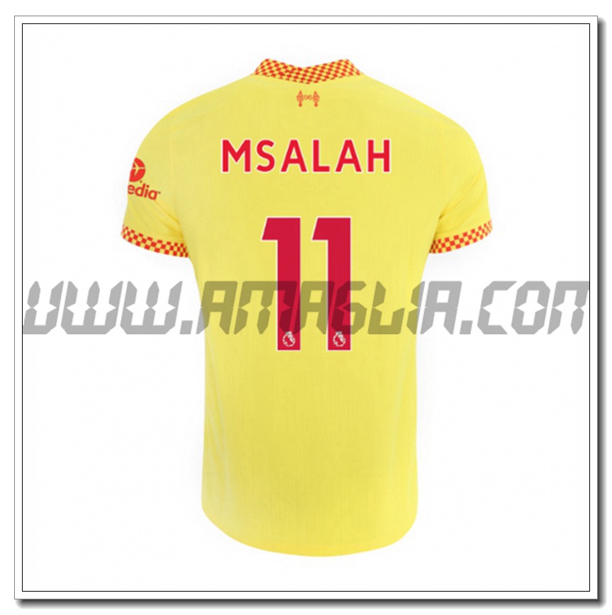 Terza Maglia Mohamed Salah 11 FC Liverpool 2021 2022