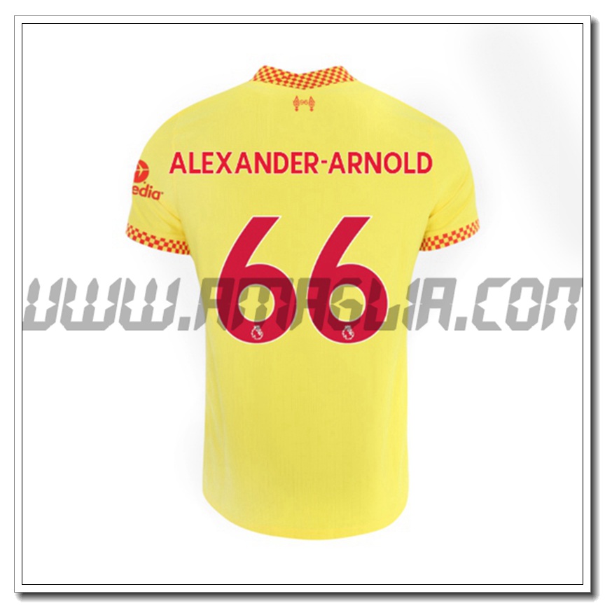 Terza Maglia Alexander Arnold 66 FC Liverpool 2021 2022
