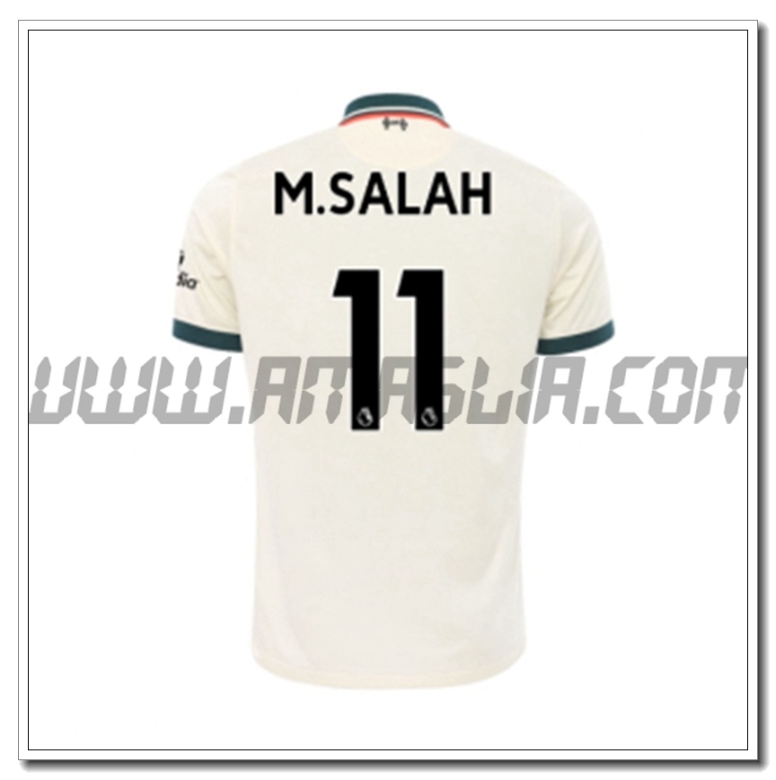 Seconda Maglia Mohamed Salah 11 FC Liverpool 2021 2022