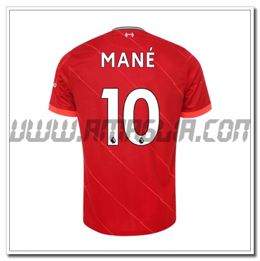 Prima Maglia Sadio Mane 10 FC Liverpool 2021 2022