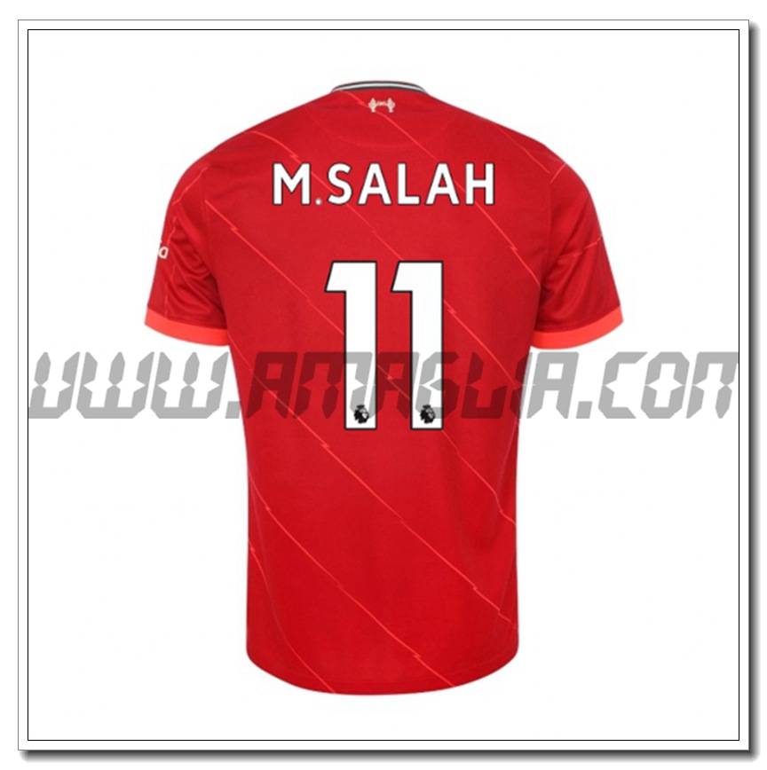 Prima Maglia Mohamed Salah 11 FC Liverpool 2021 2022