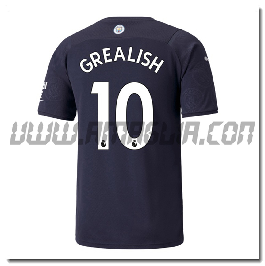 Terza Maglia GREALISH 10 Manchester City 2021 2022