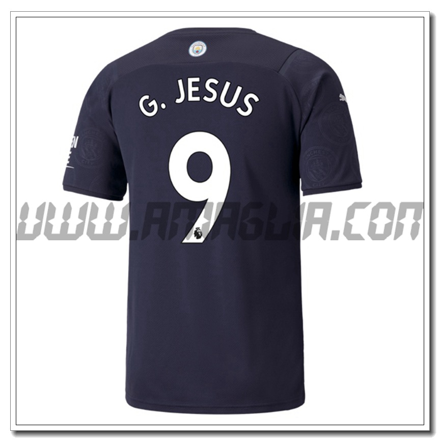 Terza Maglia G.JESUS 9 Manchester City 2021 2022