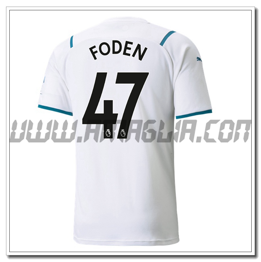 Seconda Maglia FODEN 47 Manchester City 2021 2022
