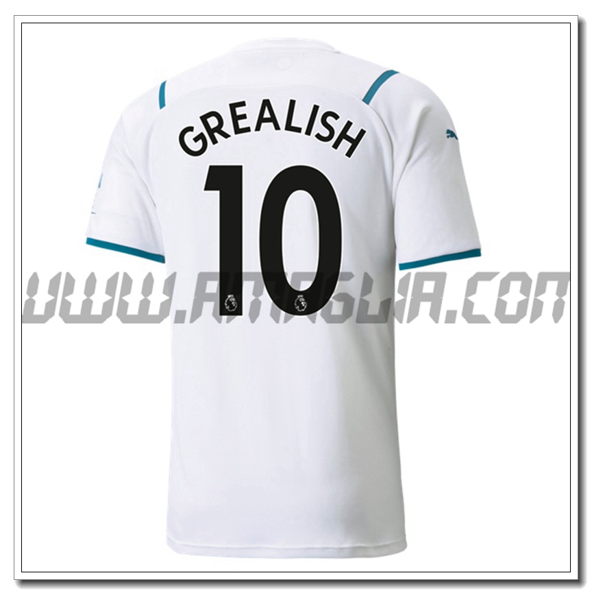Seconda Maglia GREALISH 10 Manchester City 2021 2022