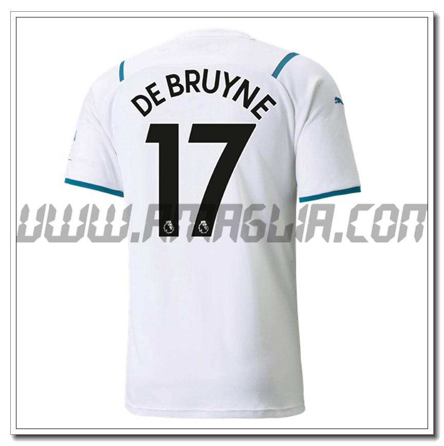 Seconda Maglia DEBRUYNE 17 Manchester City 2021 2022