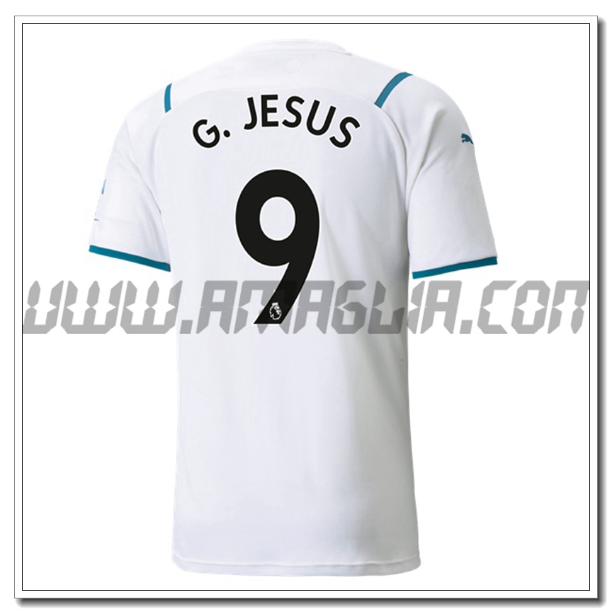 Seconda Maglia G.JESUS 9 Manchester City 2021 2022