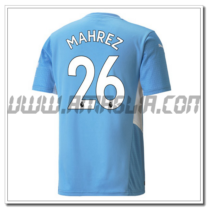 Prima Maglia MAHREZ 26 Manchester City 2021 2022
