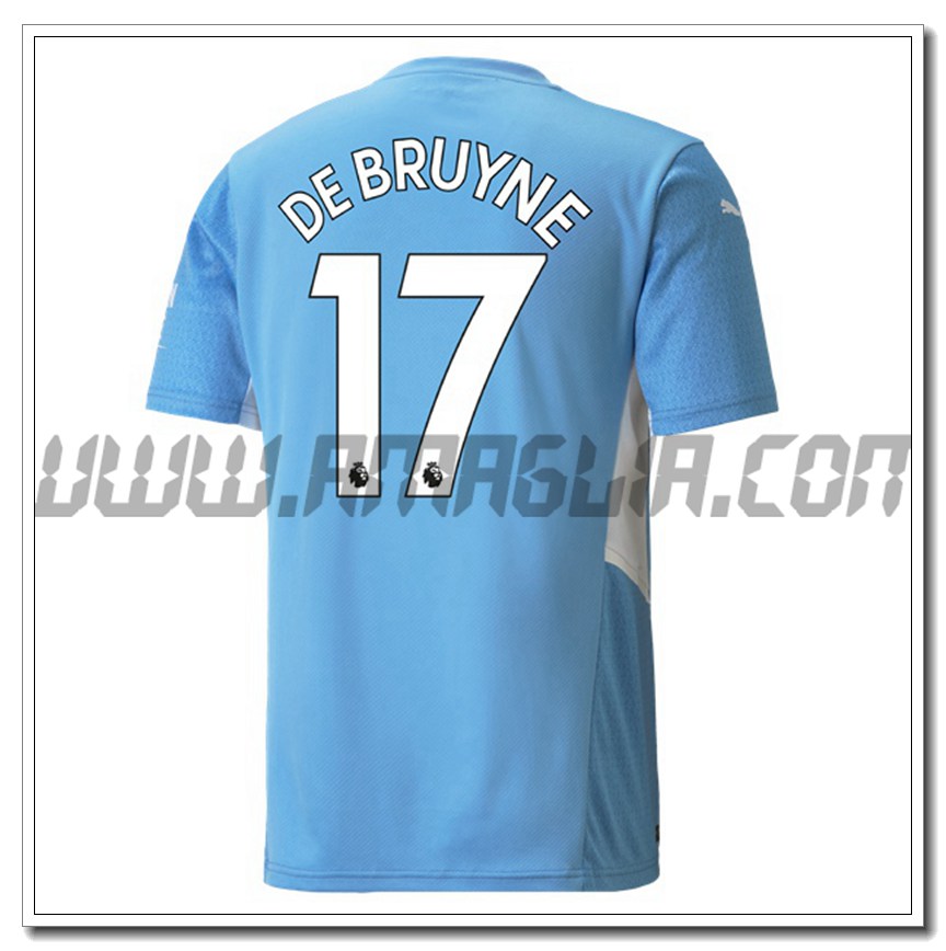 Prima Maglia DEBRUYNE 17 Manchester City 2021 2022