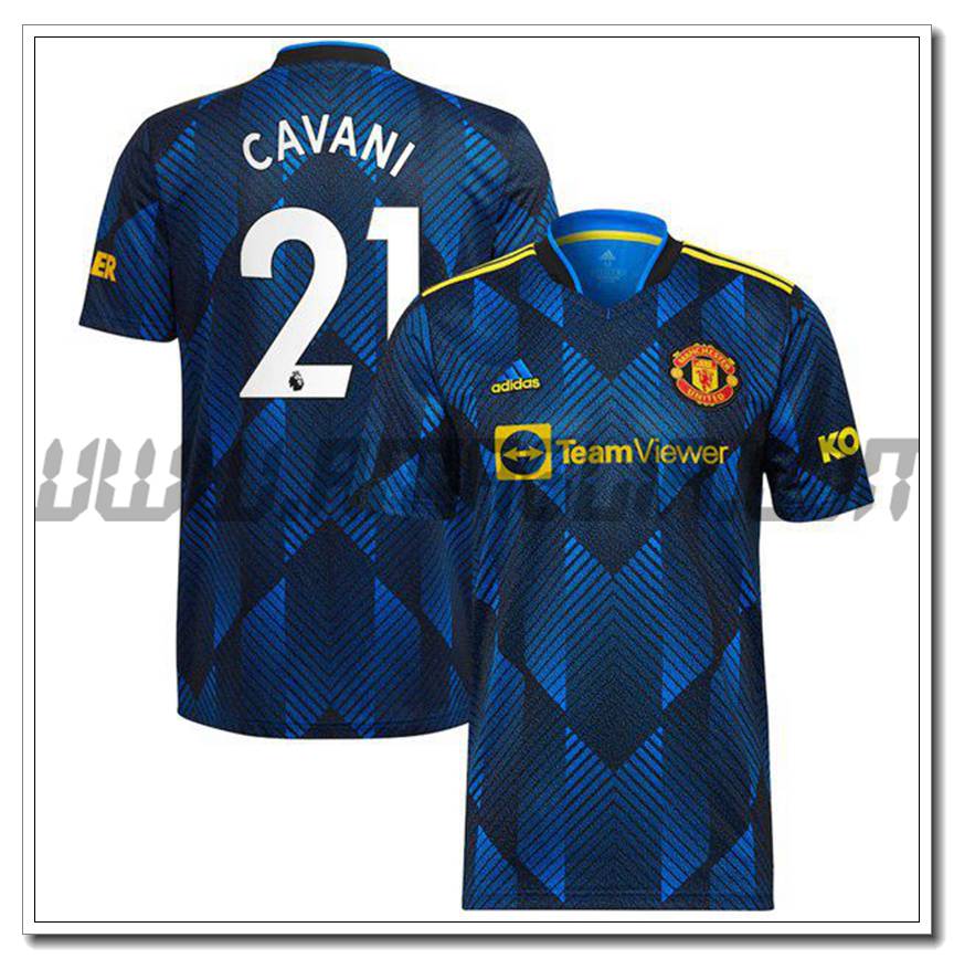 Terza Maglia Cavani 21 Manchester United 2021 2022