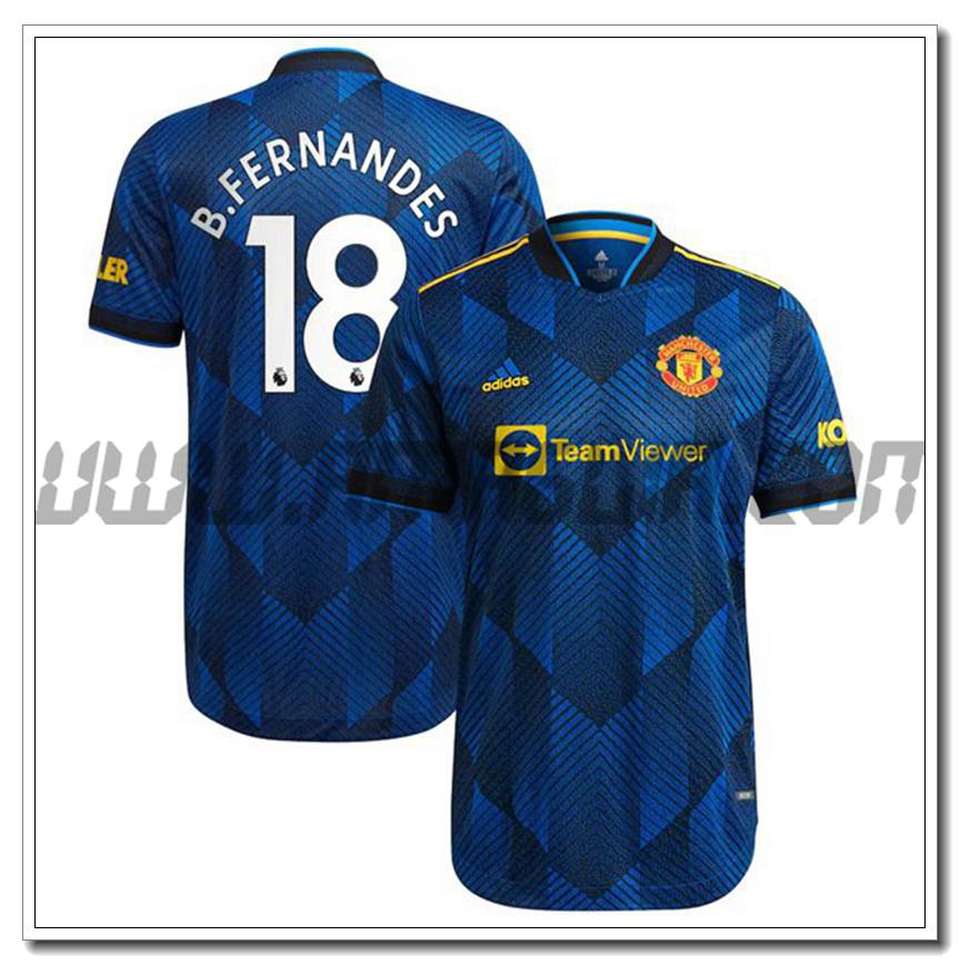 Terza Maglia B.Fernandes 18 Manchester United 2021 2022