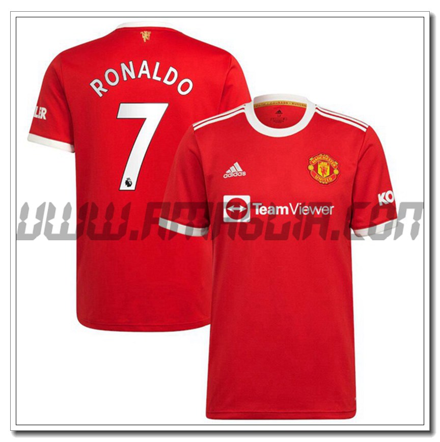 Prima Maglia Ronaldo 7 Manchester United 2021 2022