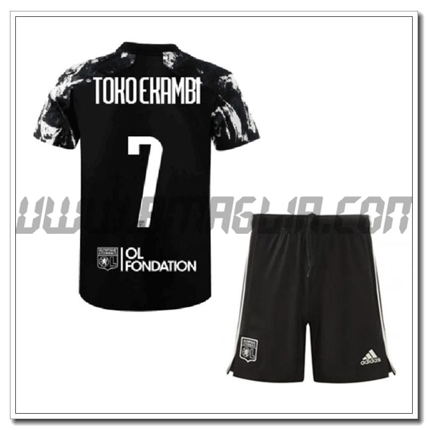 Kit Maglia TOKO EKAMBI 7 Lyon OL Bambino Terza 2021 2022