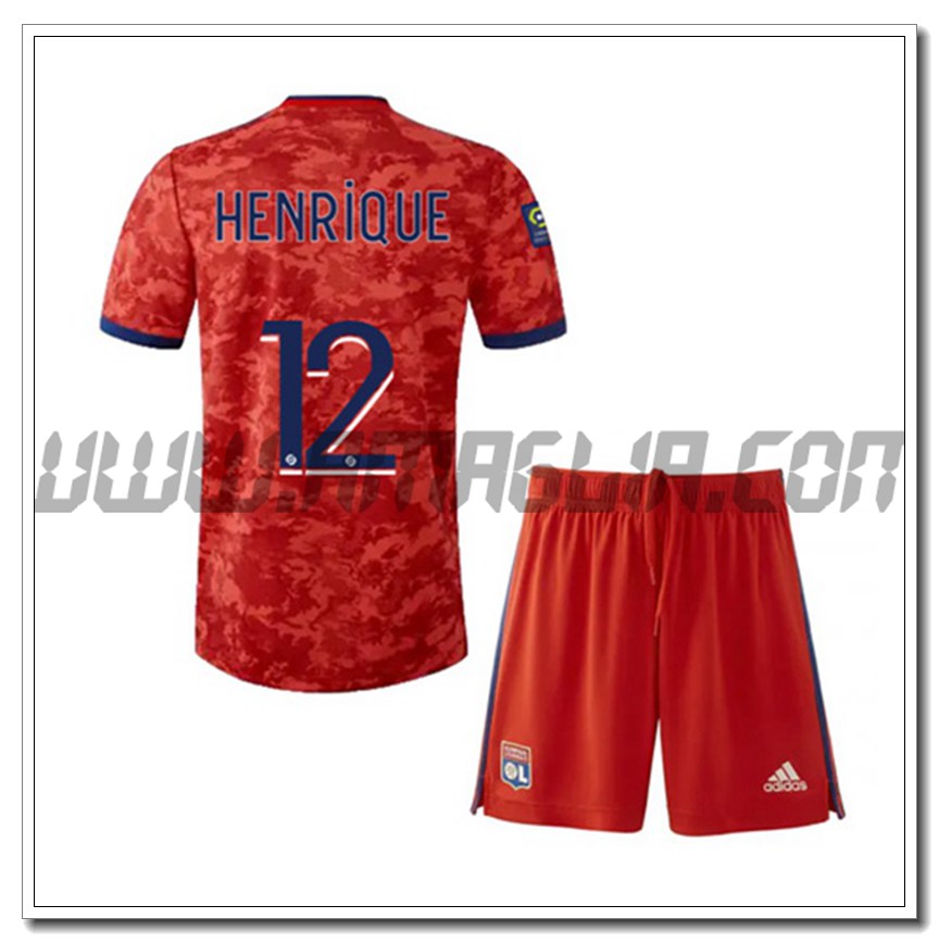 Kit Maglia CARPENTER 12 Lyon OL Bambino Seconda 2021 2022