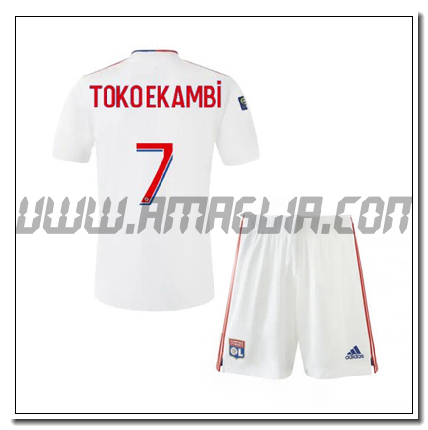 Kit Maglia TOKO EKAMBI 7 Lyon OL Bambino Prima 2021 2022