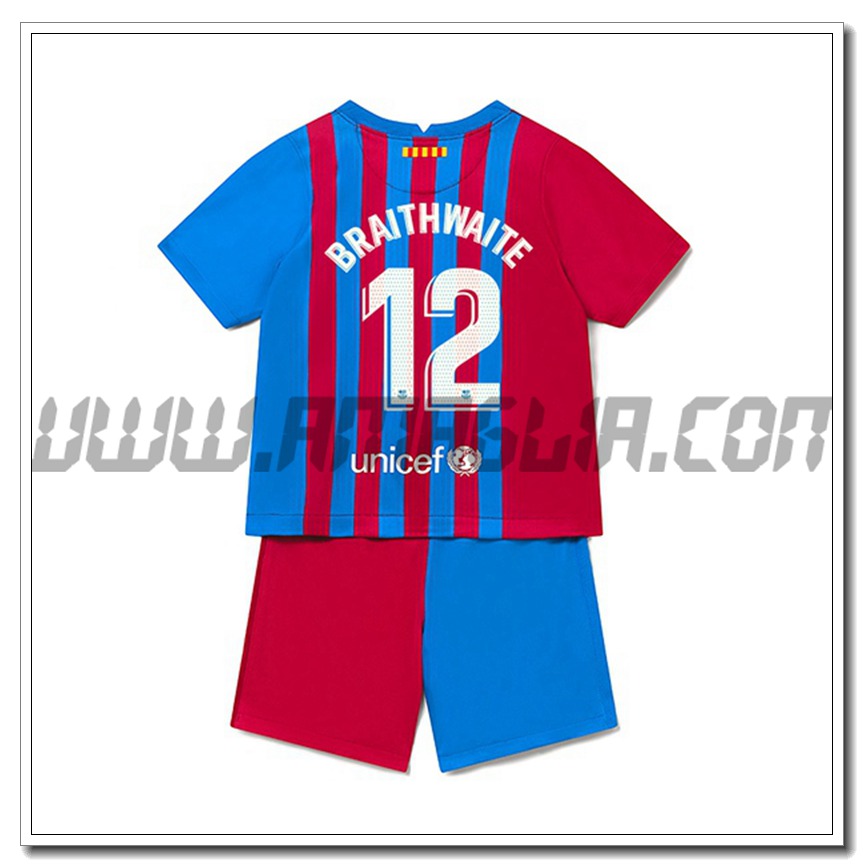 Kit Maglia Pedri 16 FC Barcellona Bambino Prima 2021 2022