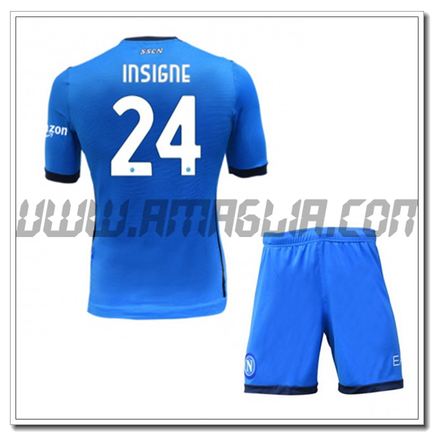 Kit Maglia INAIGNE 24 SSC Napoli Bambino Prima 2021 2022