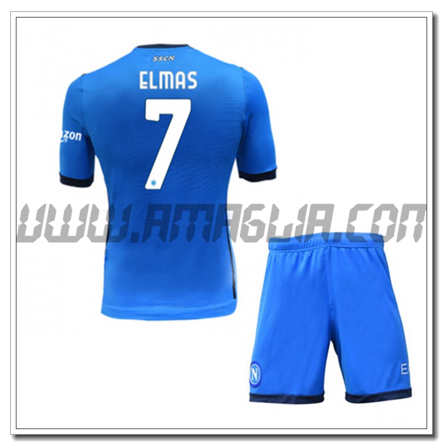 Kit Maglia ELMAS 24 SSC Napoli Bambino Prima 2021 2022