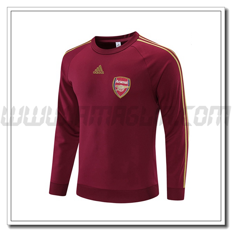 Felpa Allenamento FC Arsenal Rosso 2021 2022