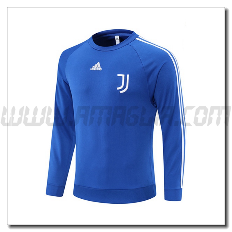 Felpa Allenamento Juventus Blu/Bianco 2021 2022