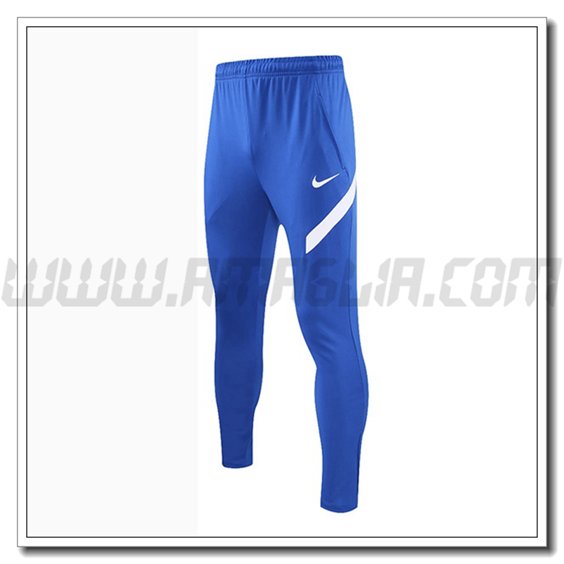 Pantaloni Allenamento FC Barcellona Bianco/Blu 2021 2022