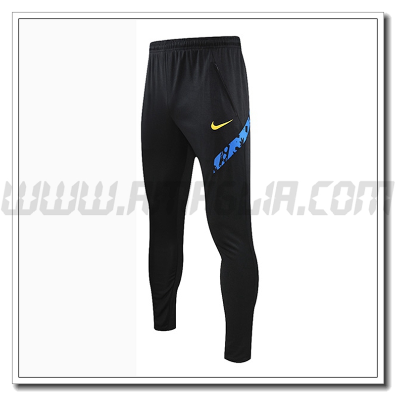 Pantaloni Allenamento FC Barcellona Nero/Blu 2021 2022 -01