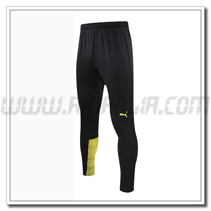 Pantaloni Allenamento Dortmund BVB Nero/Giallo 2021 2022 -03