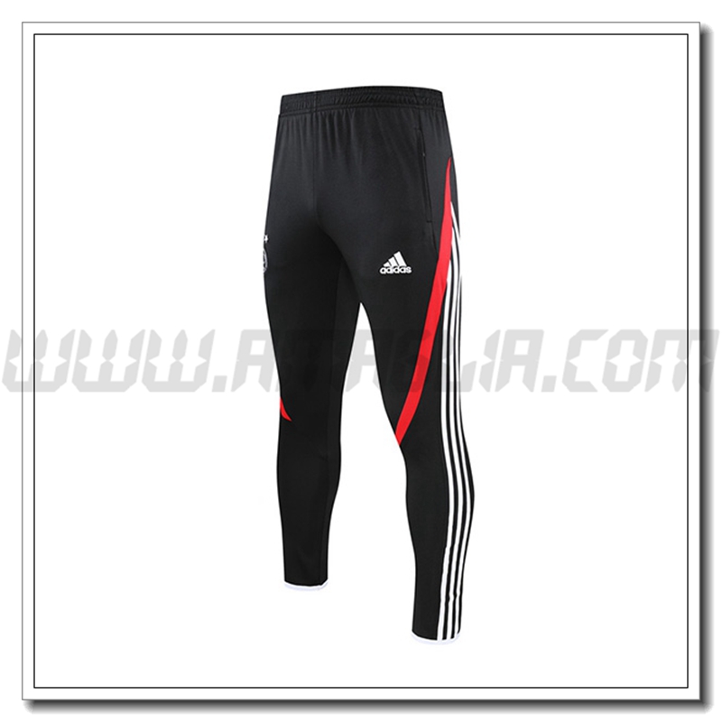 Pantaloni Allenamento AFC Ajax Rosso/Nero/Bianco 2021 2022