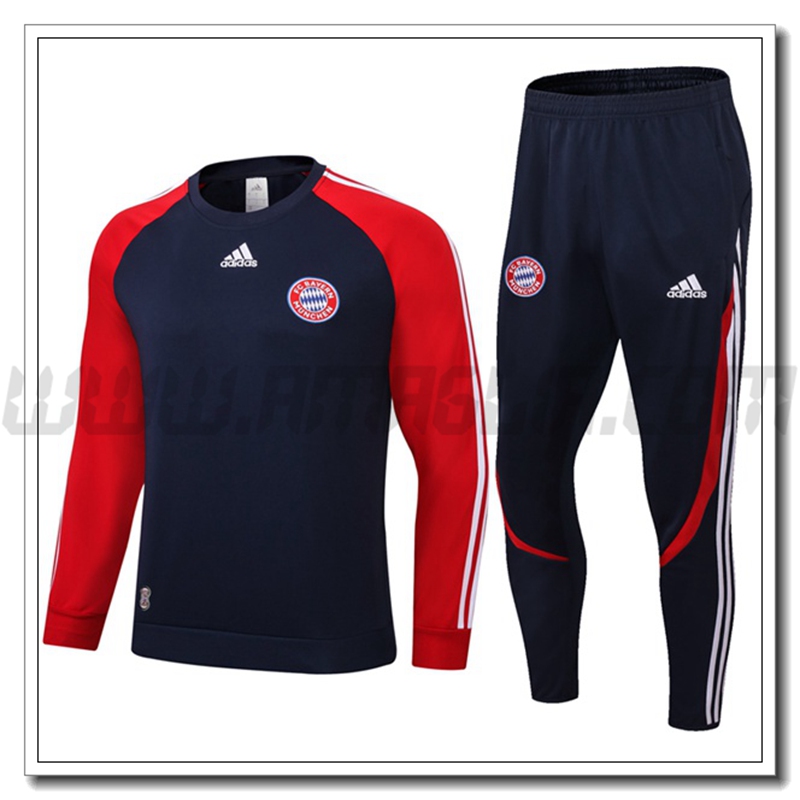 Tuta Allenamento Bayern Monaco Nero/Rosso 2021 2022