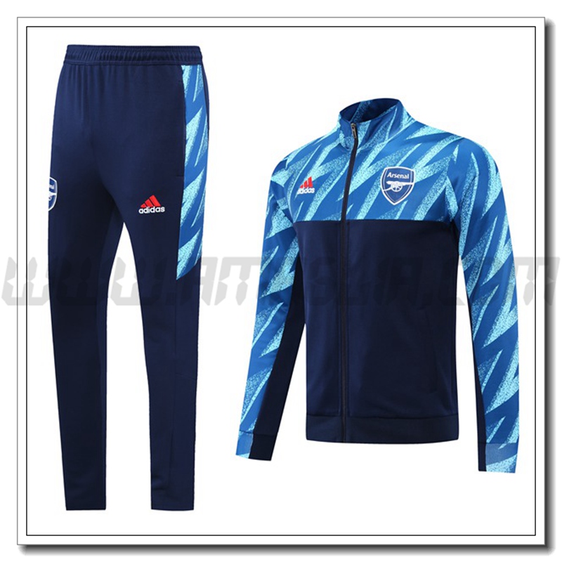 Tuta Giacca Allenamento FC Arsenal Blu Marino/Blu 2021 2022