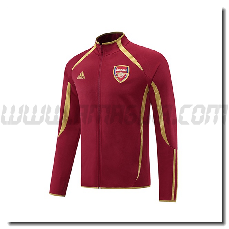 Giacca Calcio FC Arsenal Rosso/Giallo 2021 2022
