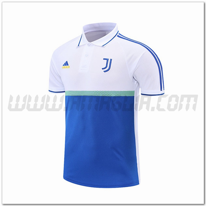 Maglia Polo Juventus Bianco/Blu 2021 2022