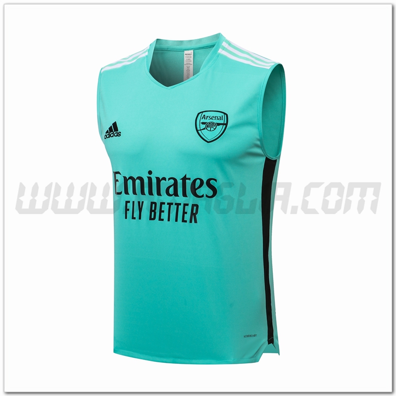 Canotta da Allenamento FC Arsenal Nero/Bianco 2021 2022