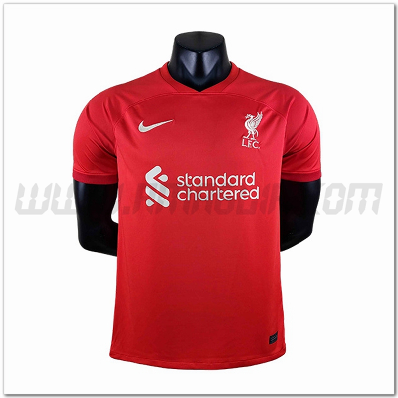 Prima Maglia FC Liverpool Versione trapelata 2022 2023