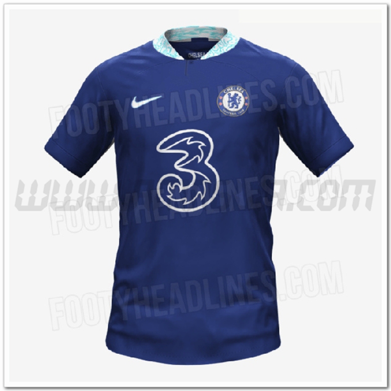 Prima Maglia FC Chelsea Versione trapelata 2022 2023
