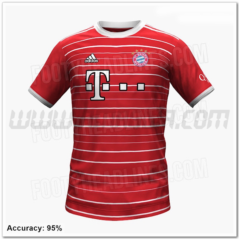 Prima Maglia Bayern Monaco Versione trapelata 2022 2023