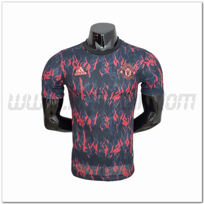Maglia Allenamento Manchester United Rosso/Nero 2022 2023