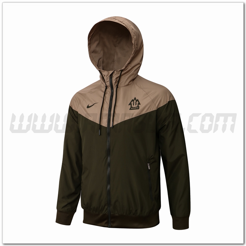 Giacca a Vento Atletico Madrid Verde Fonceanc 2022 2023