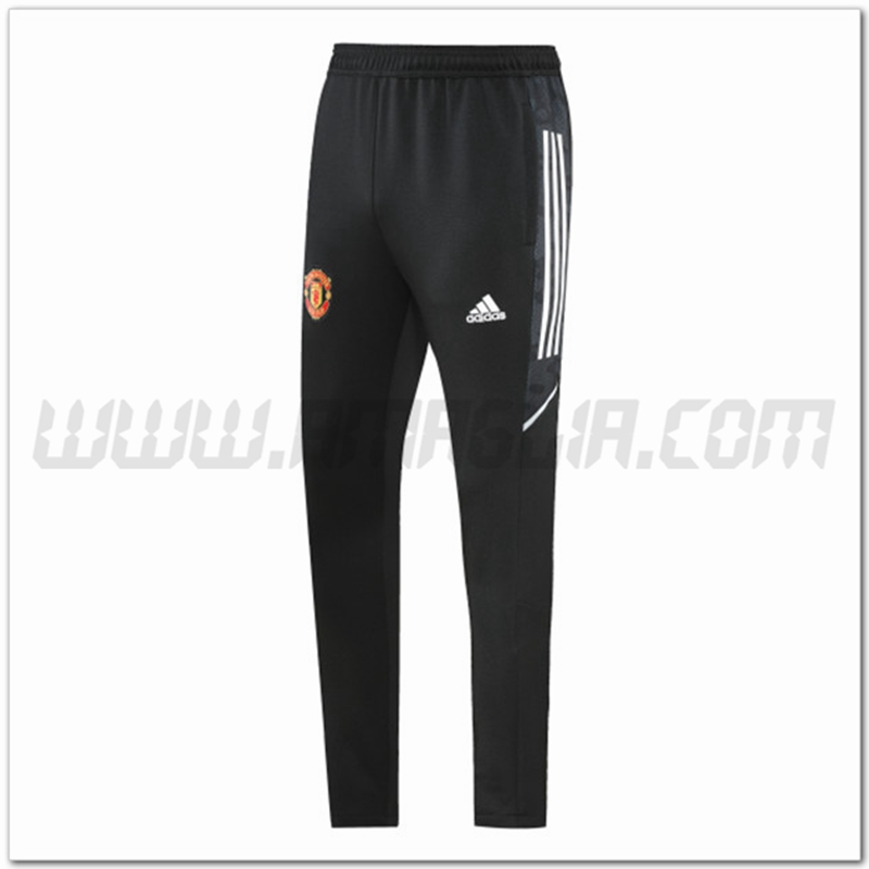 Pantaloni Allenamento Manchester United Nero 2022 2023