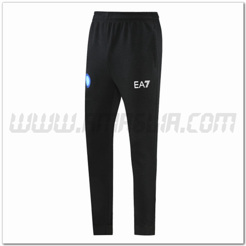 Pantaloni Allenamento SSC Napoli Nero 2022 2023