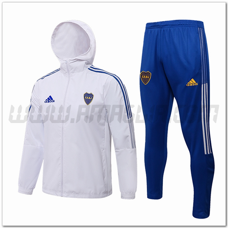 Tuta Giacca a vento Boca Juniors Bianco 2022 2023