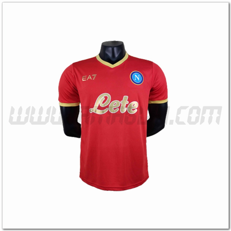Maglia SSC Napoli Edizione speciale 2022 2023 Rosso