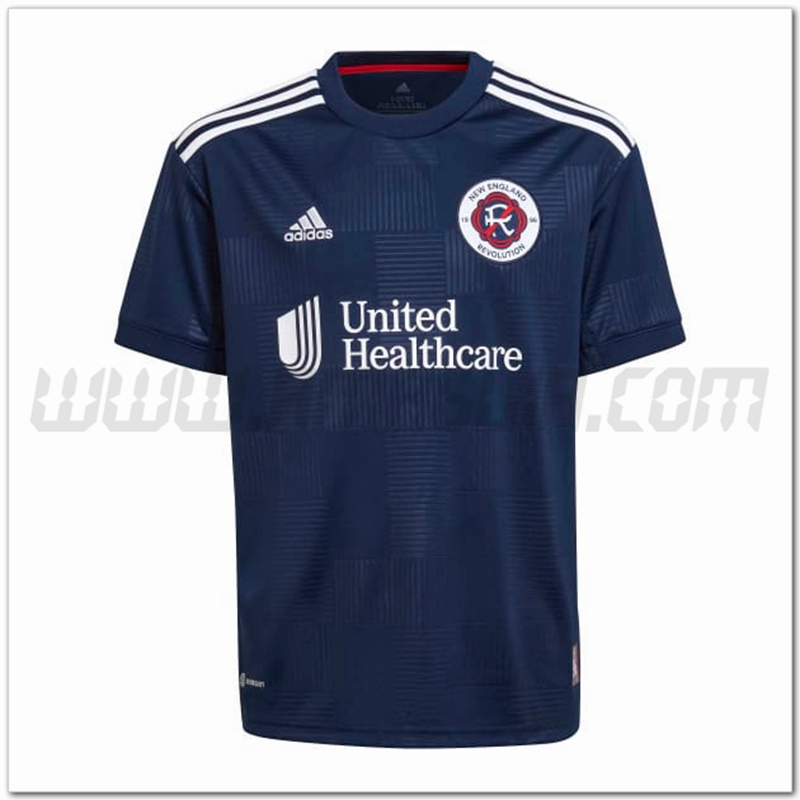 Prima Maglia New England Revolution 2022 2023