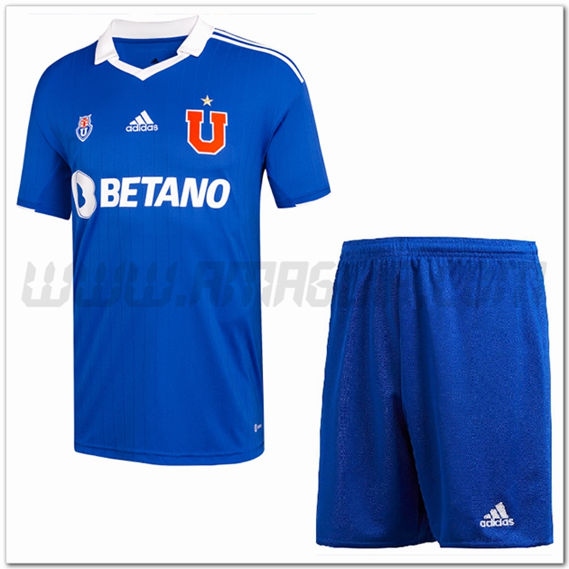 Kit Maglia Universidad de Chile Bambino Prima 2022 2023