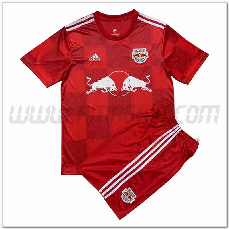 Kit Maglia New York Red Bulls Bambino Prima 2022 2023