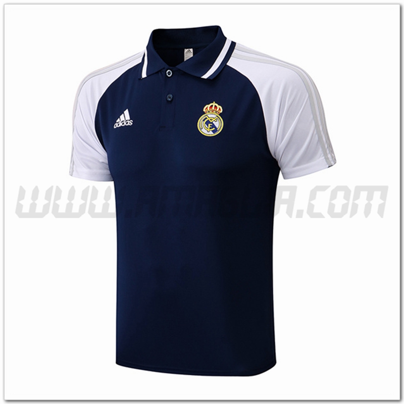 Maglia Polo Real Madrid Blu marino 2022 2023